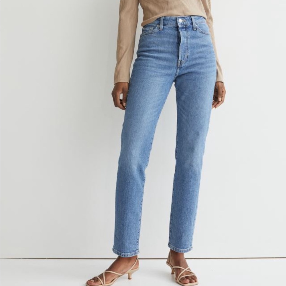 HM mom jeans